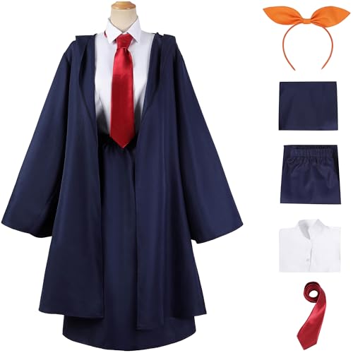 Windskids Lemon Kostüm Damen Cosplay Anime Lemon Irvine Komplett Zauberer Uniform mit Kapuzenumhang Stirnband Anzug 5 Stück für Halloween Karneval Geburtstag Party Maskerade Performance Verkleidung Windskids Lemon Kostüm Damen Cosplay Anime Lemon Irvine Komplett Zauberer Uniform mit Kapuzenumhang Stirnband Anzug 5 Stück für Halloween Karneval Geburtstag Party Maskerade Performance Verkleidung von Windskids