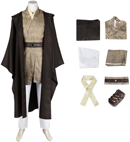 Windskids Mace Windu Kostüm Herren Fasching Cosplay Planet Krieg 2 Jedi Knight Mace Windu Deluxe Komplett Uniform für Halloween Karneval Party Geburtstag Maskerade Performance Verkleidung Windskids Mace Windu Kostüm Herren Fasching Cosplay Planet Krieg 2 Jedi Knight Mace Windu Deluxe Komplett Uniform für Halloween Karneval Party Geburtstag Maskerade Performance Verkleidung von Windskids