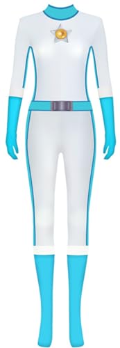Windskids Mädchen Daisy Kostüm Langarm Drucke Jumpsuits für Fancy Dress Up Halloween Weihnachten Karneval Party Geburtstag Maskerade Performance Daisy Verkleidung, Gelb von Windskids