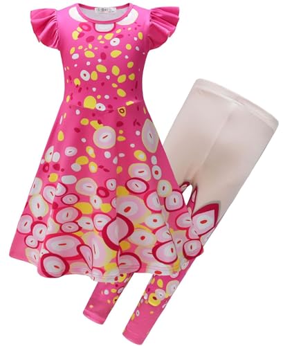 Windskids Mädchen Mia Kostüm Fasching Cosplay Elf Yuko Mia Ballerina Kleid Hose mit Tasche für Fancy Dress Up Halloween Weihnachten Karneval Party Geburtstag Maskerade Verkleidung, 3-9 Jahre Windskids Mädchen Mia Kostüm Fasching Cosplay Elf Yuko Mia Ballerina Kleid Hose mit Tasche für Fancy Dress Up Halloween Weihnachten Karneval Party Geburtstag Maskerade Verkleidung, 3-9 Jahre von Windskids