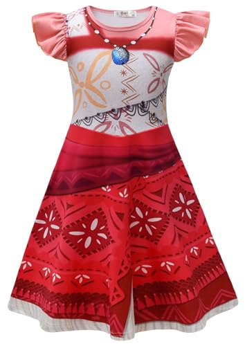 Windskids Mädchen Moana Kostüm Drucke Ballerina Moana Kleider Weihnachten Karneval Halloween Party Geburtstag Maskerade Performance Verkleidung, 3-9 Jahre Windskids Mädchen Moana Kostüm Drucke Ballerina Moana Kleider Weihnachten Karneval Halloween Party Geburtstag Maskerade Performance Verkleidung, 3-9 Jahre von Windskids