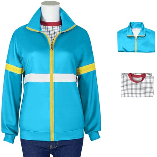 Windskids Max Kostüm Damen Cosplay Stranger 4 Max Mayfield Outfit Sweatshirt Zip Jacke und Top Anzug 2 Stück für Halloween Karneval Geburtstag Party Maskerade Verkleidung, Großformat 3XS-5XL Windskids Max Kostüm Damen Cosplay Stranger 4 Max Mayfield Outfit Sweatshirt Zip Jacke und Top Anzug 2 Stück für Halloween Karneval Geburtstag Party Maskerade Verkleidung, Großformat 3XS-5XL von Windskids