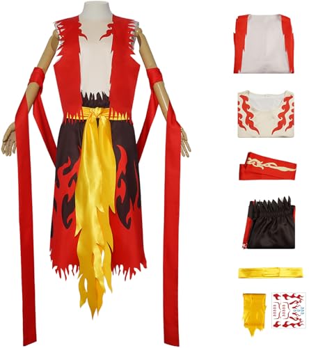 Windskids Ne Zha Kostüm Erwachsene Cosplay Nezha Enchanted Komplett Uniform mit Red Armillary Sash Set für Unisex Fancy Dress Up Halloween Karneval Party Maskerade Maskerade Performance Verkleidung Windskids Ne Zha Kostüm Erwachsene Cosplay Nezha Enchanted Komplett Uniform mit Red Armillary Sash Set für Unisex Fancy Dress Up Halloween Karneval Party Maskerade Maskerade Performance Verkleidung von Windskids