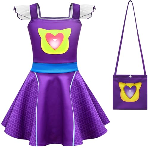 Windskids Super Cat Kostüm mit Taschen Mädchen Fasching Cosplay Cute Katze Ballerina Prinzessin Kleid für Kinder Halloween Weihnachten Karneval Party Geburtstag Maskerade Performance Verkleidung Windskids Super Cat Kostüm mit Taschen Mädchen Fasching Cosplay Cute Katze Ballerina Prinzessin Kleid für Kinder Halloween Weihnachten Karneval Party Geburtstag Maskerade Performance Verkleidung von Windskids