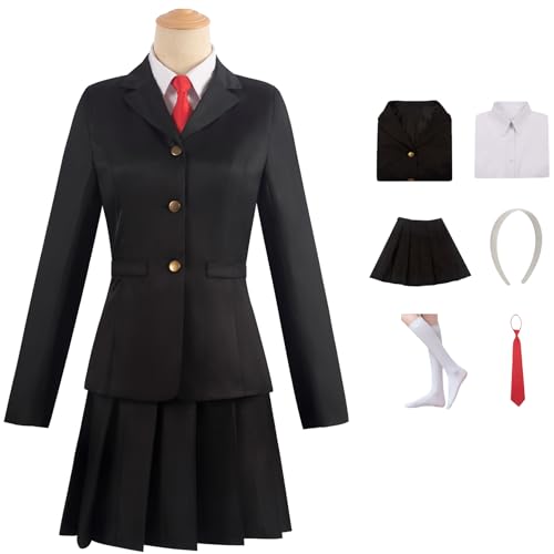 Windskids Tomie Kawakami Kostüm Damen Cosplay Game Dream Witch Tomie Kawakami Komplett JK Uniform mit Zubehör Anzug 6 Stück für Halloween Karneval Geburtstag Party Maskerade Performance Verkleidung Windskids Tomie Kawakami Kostüm Damen Cosplay Game Dream Witch Tomie Kawakami Komplett JK Uniform mit Zubehör Anzug 6 Stück für Halloween Karneval Geburtstag Party Maskerade Performance Verkleidung von Windskids