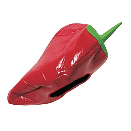 Windy City Novelties,Roter Chili Pepper Kostüm Party Hut,für Cinco De Mayo Party Supplies, Tag der Toten, Halloween Chili Pepper Kostüm, einfarbig (Getaway Solids), Eine Größe passt meistens von Windy City Novelties