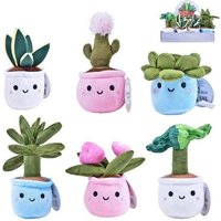 Pflanzen-Plüsch, 12 cm (Display, 12 Stück im Set) von Winfried Kögler GmbH