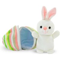 Plüsch-Hase im Ei, 16 cm von Winfried Kögler GmbH