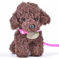 PlüschHund Pudel braun Paloma mit Leine PlüschHund Pudel braun Paloma mit Leine von Winfried Kögler GmbH