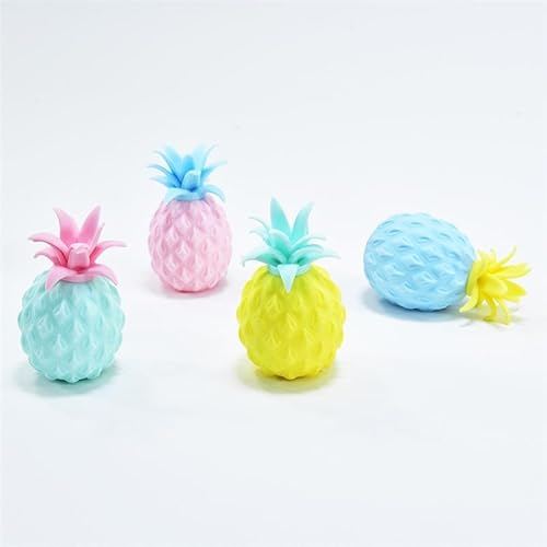 1 x Quetsch Ananas in Pastell-Farben, 1 aus 4 Farben, 8x5x5cm, Quetschball 1 x Quetsch Ananas in Pastell-Farben, 1 aus 4 Farben, 8x5x5cm, Quetschball von Winfried Kögler