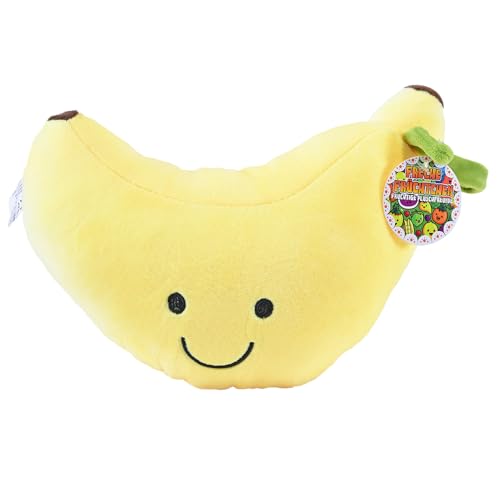 Kögler 97361 - Supersofte Plüsch Banane, Freche Früchtchen Squishy, flauschig-kuscheliges Plüschtier mit Gesicht, ca. 23 cm Kögler 97361 - Supersofte Plüsch Banane, Freche Früchtchen Squishy, flauschig-kuscheliges Plüschtier mit Gesicht, ca. 23 cm von Kögler