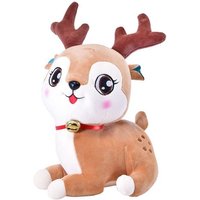 Plüsch Hirsch mit Glöckchen 35cm von Winfried Kögler