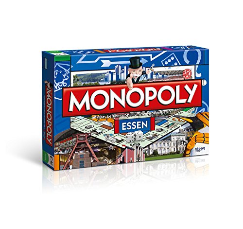 Winning Moves 40149 Monopoly Essen Stadt Edition - Das berühmte Spiel um den großen Deal! von Winning Moves
