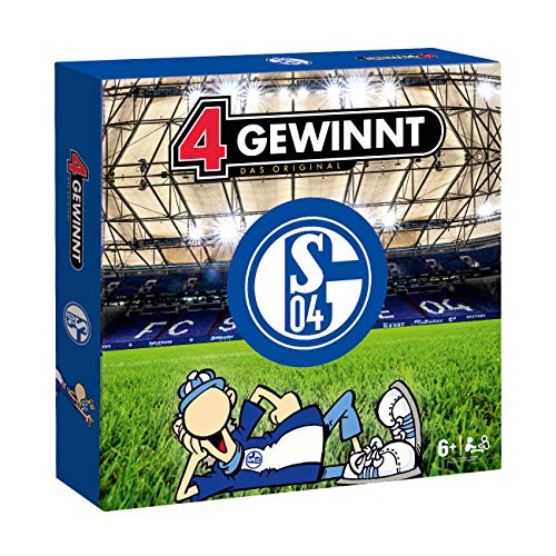 4 Gewinnt FC Schalke 04 Spiel Fußball Brettspiel Gesellschaftsspiel von Winning Moves