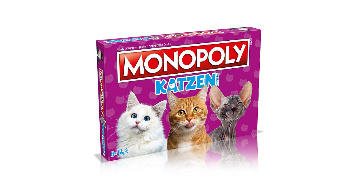 Brettspiel Monopoly - Katzen Brettspiel Monopoly - Katzen von Winning Moves