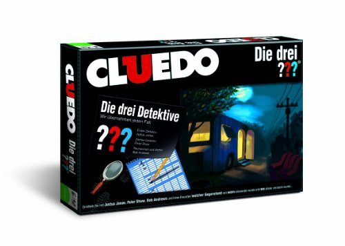 CLUEDO Die drei Fragezeichen - das beliebte Detektiv-Brettspiel | Gesellschaftsspiel | Familienspiel | Brettspielklassiker | von Winning Moves