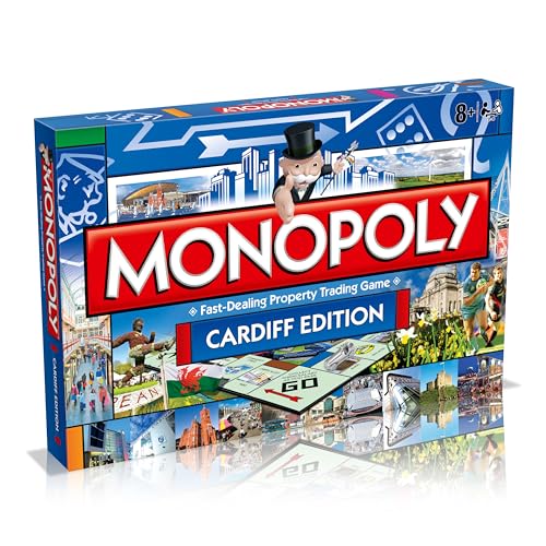 Cardiff Monopoly Board Game von Winning Moves
