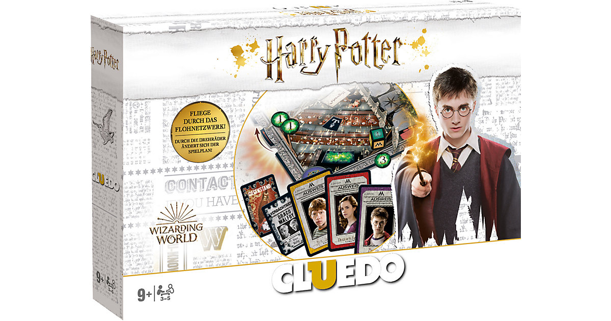 Cluedo - Harry Potter (neues Design in Weiß) von Winning Moves