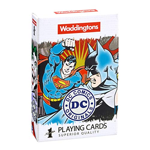 Waddingtons Number 1 DC Comics Retro-Spielkarten, englische Version von Waddingtons Number 1