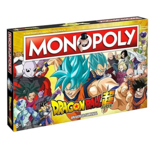 Dragon Ball Z Super Monopoly Board Game - Italienische Ausgabe von Winning Moves