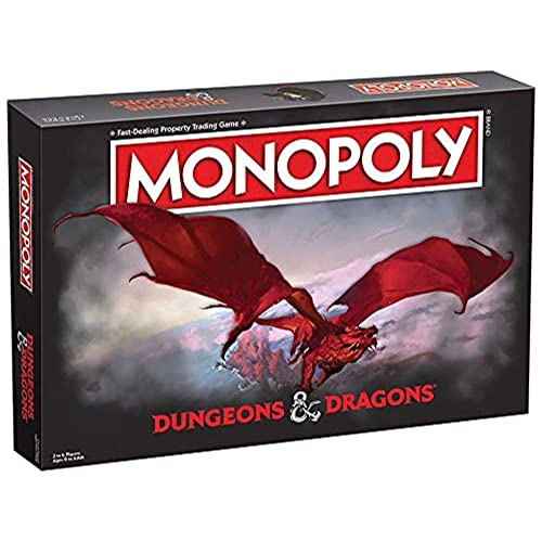 Winning Moves: Monopoly - Dungeons & Dragons Board Game (WM02022-EN1) von Winning Moves