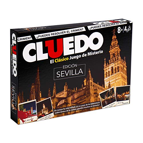 Eleven Force Cluedo Sevilla, Farbe Schwarz (10209) von Winning Moves