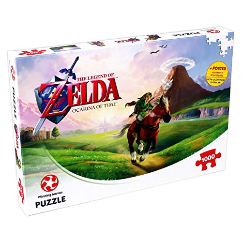 Winning Moves - Puzzle (1000 Teile) - Zelda Ocarina of Time - Zelda Merchandise - Alter 14+ von Winning Moves
