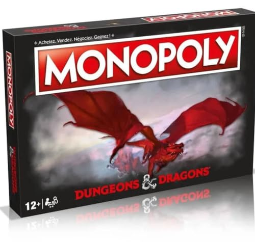 Jeu classique Winning Moves Monopoly Dungeons & Dragons Jeu classique Winning Moves Monopoly Dungeons & Dragons von Winning Moves