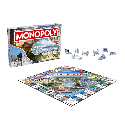 MONOPOLY Schlösser der Loire - Brettspiel - GEWINNZÜGE von Winning Moves