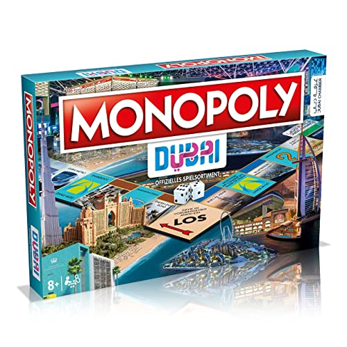 Monopoly - Dubai Brettspiel Gesellschaftsspiel deutsch, 2-6 Spieler von Winning Moves