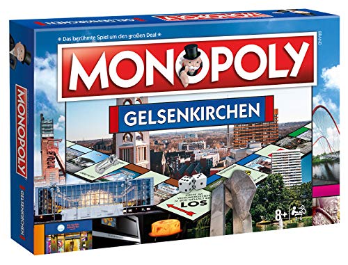 Monopoly Gelsenkirchen Familienspiel Alter 8+ Deutsch von Winning Moves