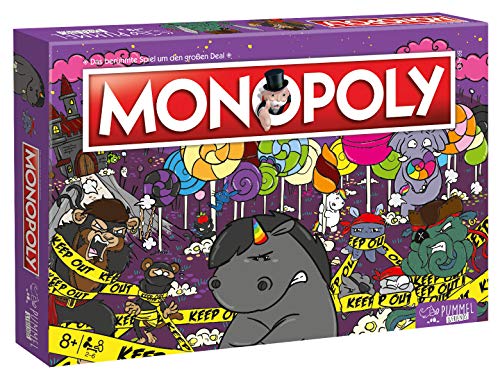 Monopoly Grummeleinhorn Edition Pummel & Friends Gesellschaftsspiel Brettspiel von Winning Moves