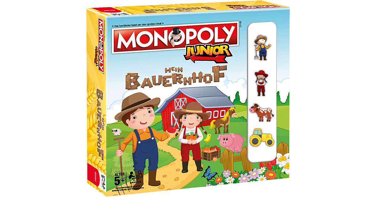 Monopoly Junior - Mein Bauernhof von Winning Moves