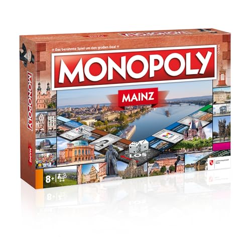 Monopoly Mainz – Städte-Edition von Winning Moves | Brettspiel mit bekannten Mainzer Orten & Sehenswürdigkeiten | Familienspiel für 2–6 Personen ab 8 Jahren | Geschenk & Souvenir Monopoly Mainz – Städte-Edition von Winning Moves | Brettspiel mit bekannten Mainzer Orten & Sehenswürdigkeiten | Familienspiel für 2–6 Personen ab 8 Jahren | Geschenk & Souvenir von Winning Moves