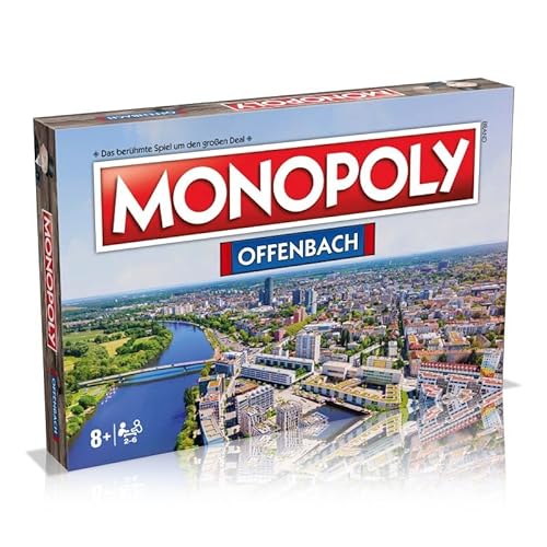 Winning Moves Monopoly - Offenbach Brettspiel Gesellschaftsspiel Spiel für Erwachsene ab 96 Jahren, 6 Spieler von Winning Moves