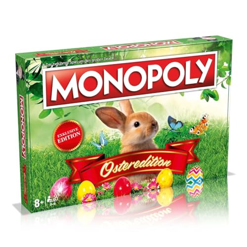 Winning Moves - Monopoly - Ostern - Brettspiel für Oster Wichtel - Alter 8+ - Deutsch von Winning Moves