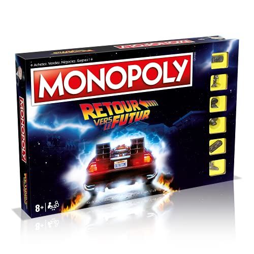 Monopoly Rückkehr in die Zukunft Französische Version von Winning Moves