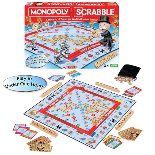 Monopoly Scrabble A Mashup Of Two Of The Worlds Greatest Games von Winning Moves