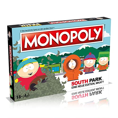 Winning Moves - Monopoly - Southpark - Gesellschaftsspiel - Alter 18+ - Deutsch, 2 Spieler von Winning Moves