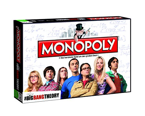 Monopoly The Big Bang Theory Edition Mit 7 Exklusiven Sammlerfiguren Der Brettspielklassiker Trifft Auf Die Alltagshelden Aus Dem Tv (Deutsch) von Winning Moves