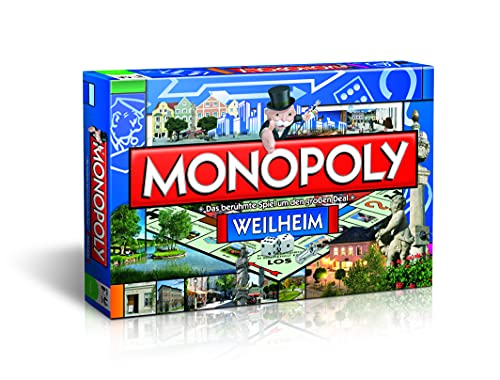 Monopoly Weilheim Stadt Edition - Das berühmte Spiel um den großen Deal! von Winning Moves