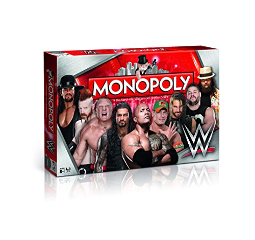 Monopoly World Wrestling Entertainment - Betritt den Ring, würfle und hole dir die Superstars der WWE (Deutsch) von Winning Moves
