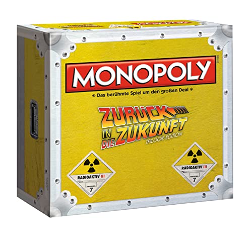Monopoly Zurück in die Zukunft Edition - Das Brettspiel zur Film-Trilogie (Deutsch) von Winning Moves