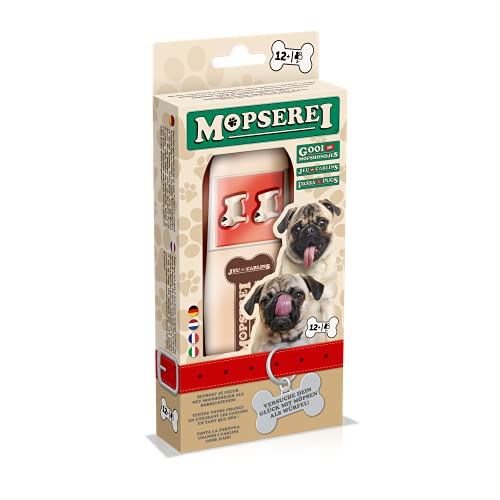 Winning Moves - Mopserei - Würfelspiel für Erwachsene und Kinder - Alter 12+ - Deutsch, Niederländisch, Italienisch, Französisch Winning Moves - Mopserei - Würfelspiel für Erwachsene und Kinder - Alter 12+ - Deutsch, Niederländisch, Italienisch, Französisch von Winning Moves