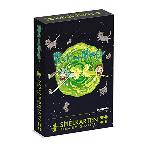 Winning Moves - Number 1 Spielkarten - Rick And Morty - Rick And Morty Merch - Alter 17+ - Deutsch Winning Moves - Number 1 Spielkarten - Rick And Morty - Rick And Morty Merch - Alter 17+ - Deutsch von Winning Moves