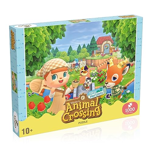 Winning Moves - Puzzle (1000 Teile) - Animal Crossing - Animal Crossing New Horizons - Alter 10+ von Winning Moves