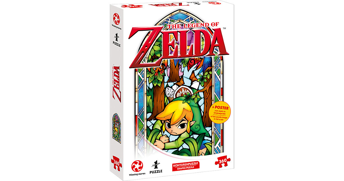 Puzzle - Zelda Link Boomerang (360 Teile) von Winning Moves