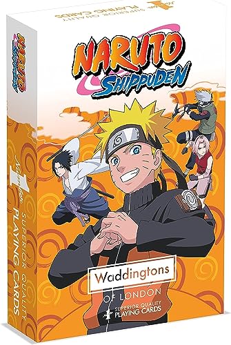 Winning Moves - Number 1 Spielkarten - Naruto - Kartenspiel - Alter 6+ - Deutsch von Winning Moves
