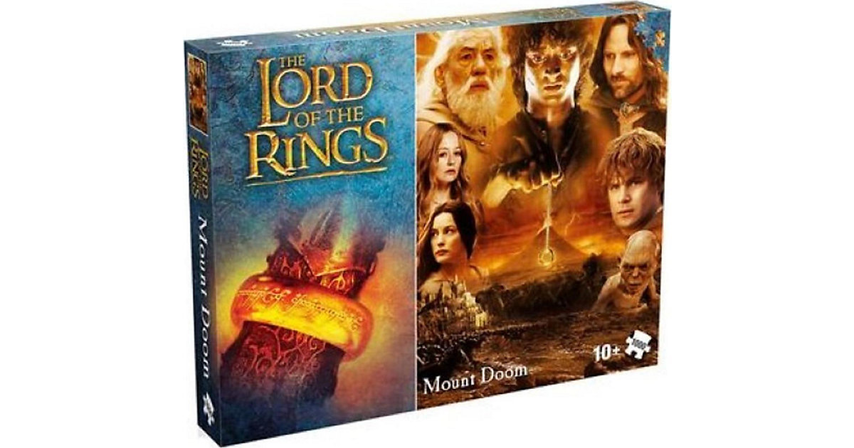 Spielware Puzzle - Herr der Ringe Mount Doom, 1000 pcs Spielware Puzzle - Herr der Ringe Mount Doom, 1000 pcs von Winning Moves