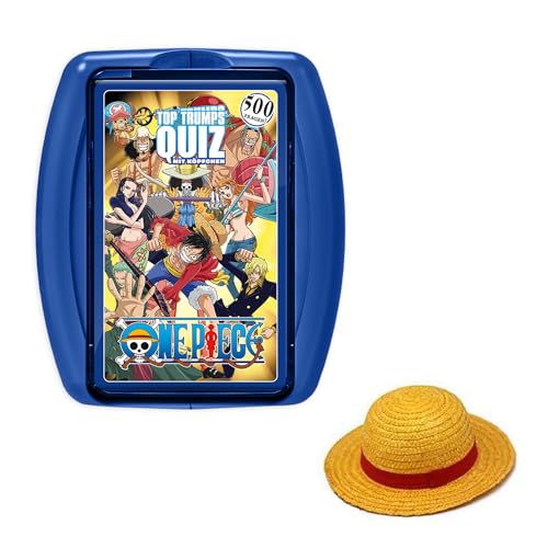Winning Moves TOP Trumps Quiz - One Piece mit Ruffy Strohhut - Alter 12+ - Deutsch, WM17737H Winning Moves TOP Trumps Quiz - One Piece mit Ruffy Strohhut - Alter 12+ - Deutsch, WM17737H von Winning Moves